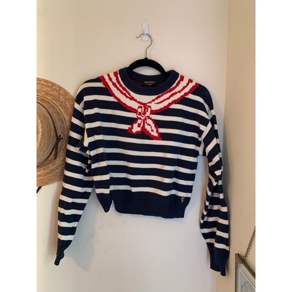 Juicy Couture Sweaters - Cutest Intarsia Stripe Sweater NWOT Juicy Couture